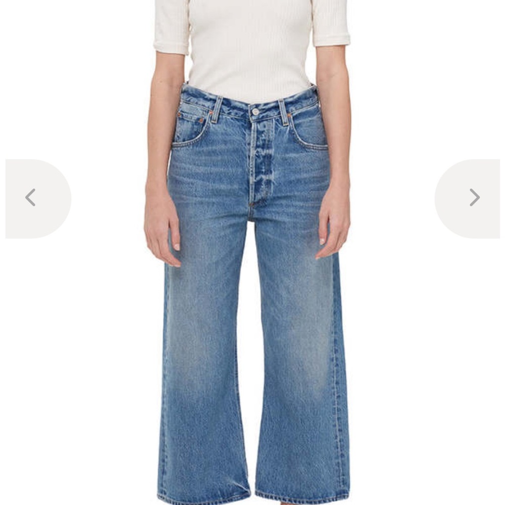 COH citizens of humanity - Gaucho vintage Blue Wide-Leg Jeans - sodapop 29